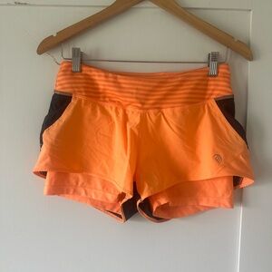 MPG Women's Orange Athletic Shorts